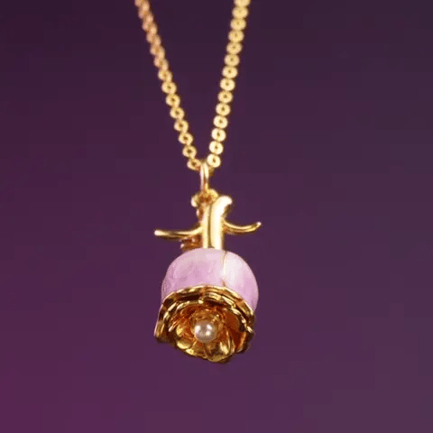 Blooming Rose Necklace - Change Colors with your Mood!